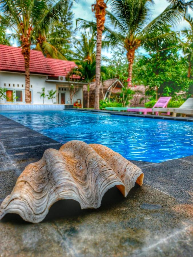 Aquarium Margo Gili Air Hotel Exterior foto
