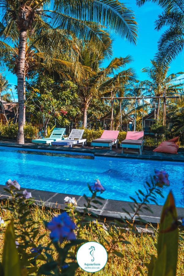 Aquarium Margo Gili Air Hotel Exterior foto